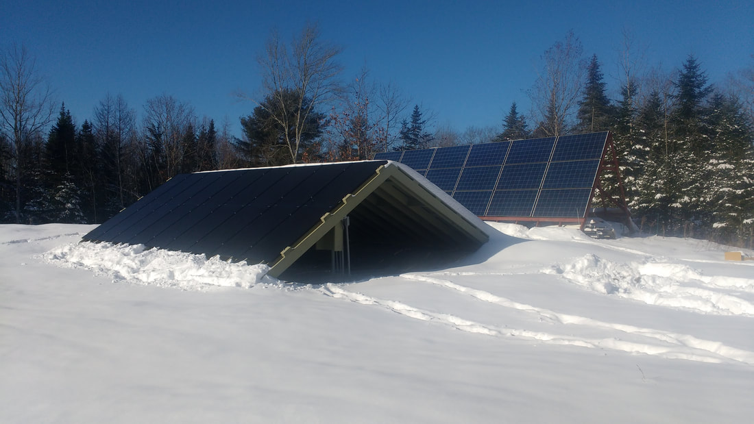 Solar System on Greener Days Farm in Waldoboro Maine! Picture